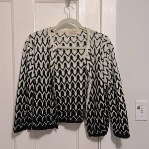 Vintage Parisienne cardigan 100%acrylic made in Japan!